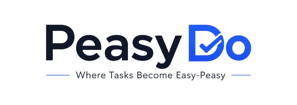 PeasyDo — Where Tasks Become Easy-Peasy